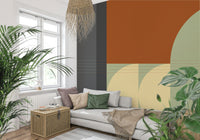 Unique Retro Rhythm Wall Mural decor