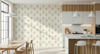 Quiet patterned Subtle Tropics Wallpaper wall paper.