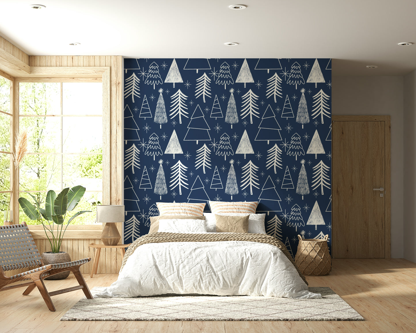 Winter Trees collection featuring hand-drawn winter foliage.