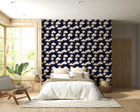Sleeping stars on the Sweet Dreams Starry Sky Wallpaper.