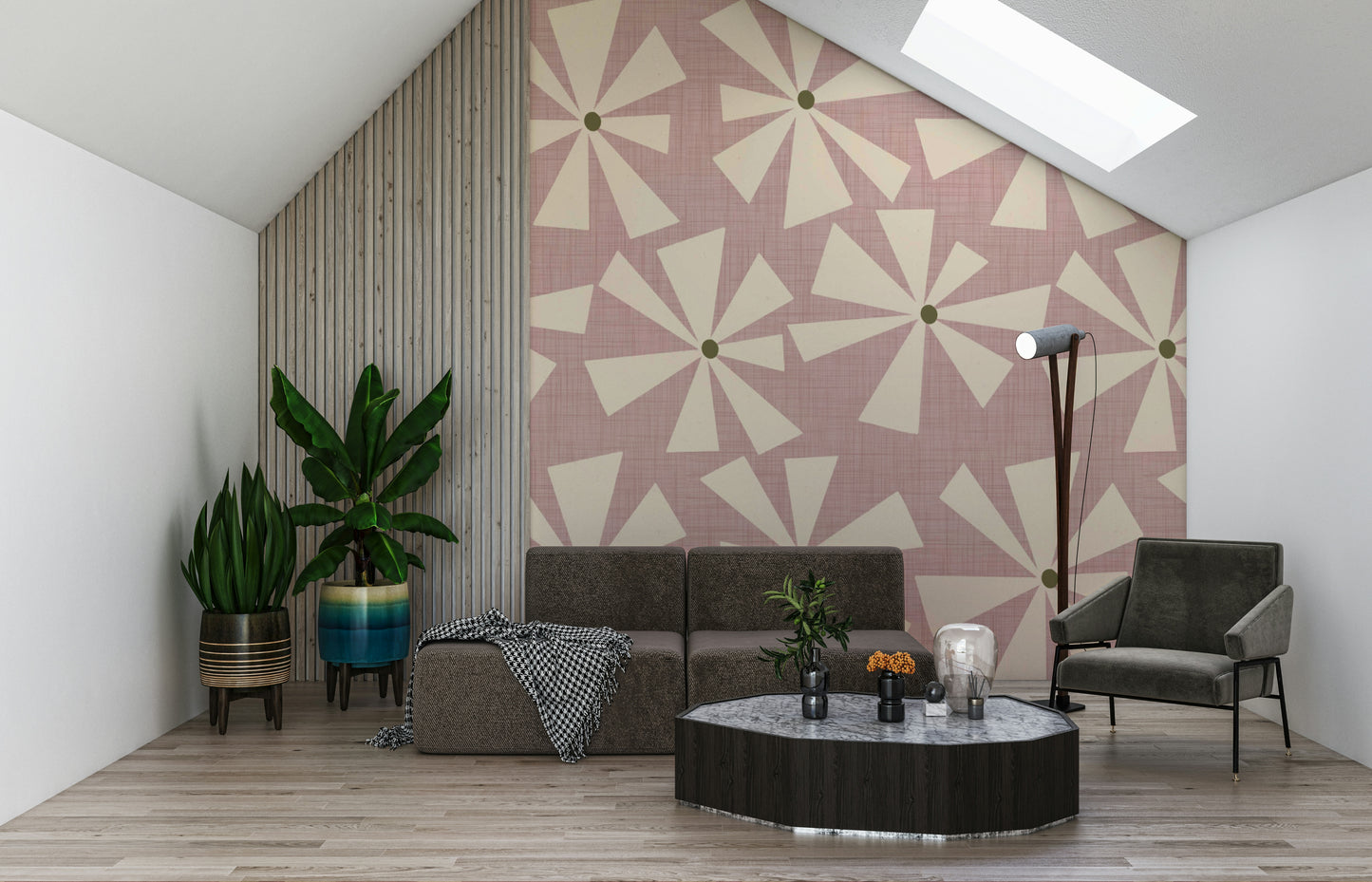 Bucolic Rose Petal Pop Wallpaper for enchanting walls.