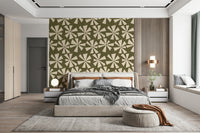Bizarre abstract burst wallpaper design, chic.