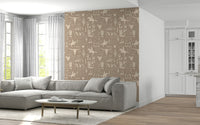 Rustic Cowboy wallpaper for walls with Western themes on it.