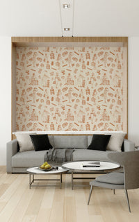 Beguiling Vintage Travel Tales Wallpaper of fashionable, unique journeys.