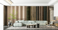 Aged Editions wallpaper for walls creating a cozy study feel.