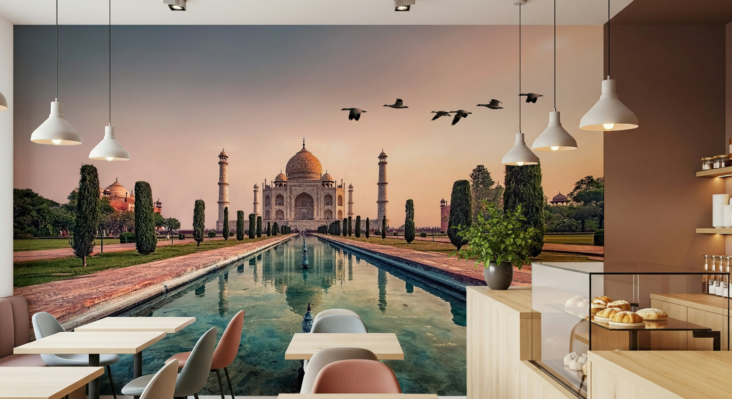 India's Taj Mahal: A Timeless Wonder Wall Mural