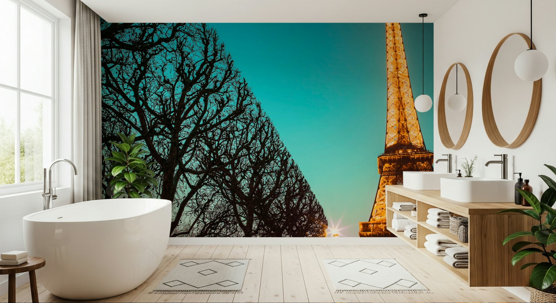 Golden tower structure Towards Twinkling Tower unique wall decor.