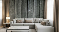 Aged timber planks Weathered Wood Panel Wall Mural, peel and stick wallpaper.
