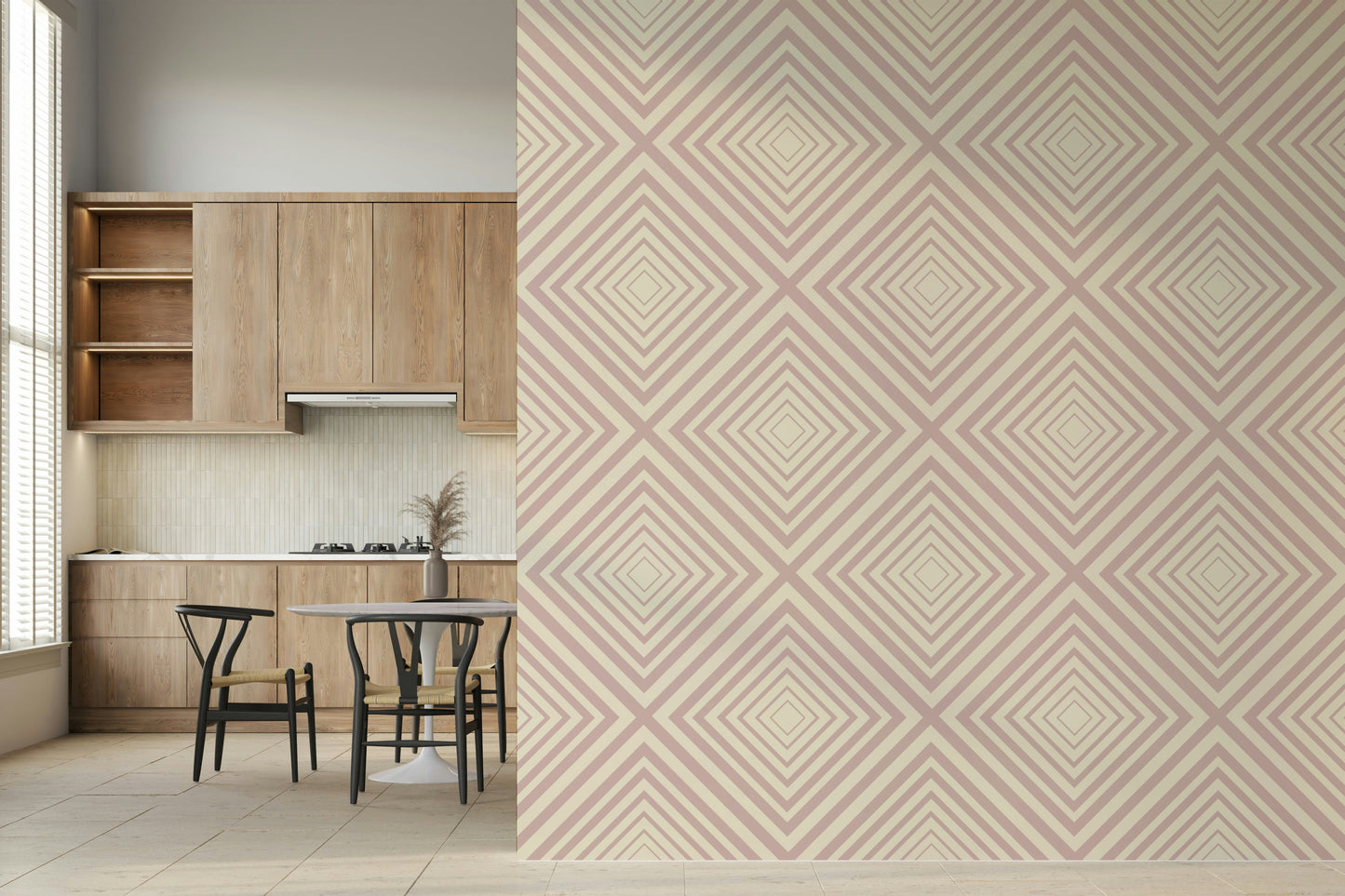 Angled Stripes Wallpaper⁠