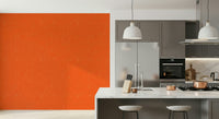Atomic Orange wallpaper subtle vertical lines pattern.
