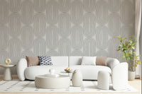 Artistic delicate arches on Retro Arches wallpaper.