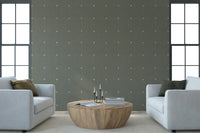 Home furnishing Soft Texture Squares Taupe wall design.