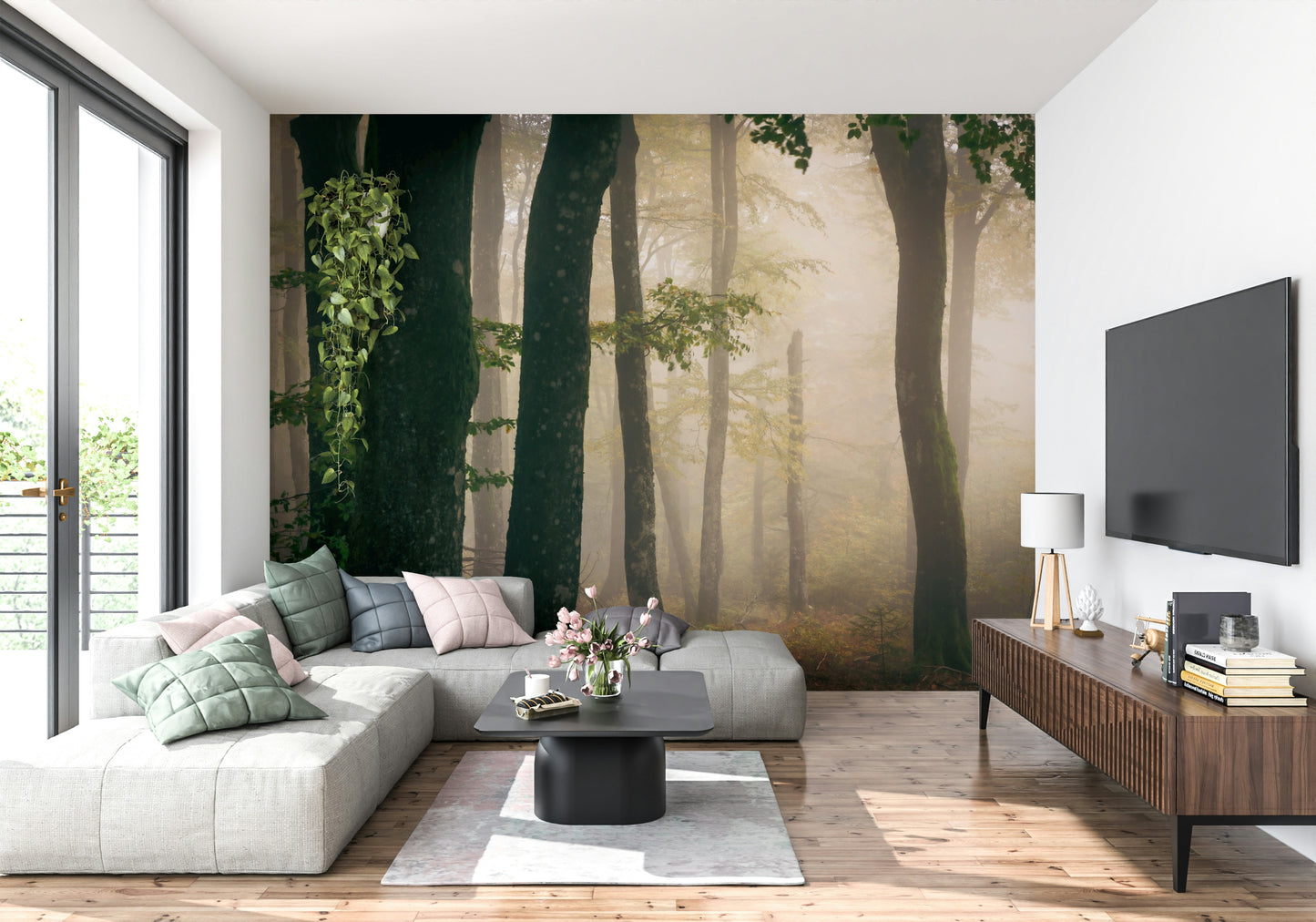 Tranquil Grove Wall Mural