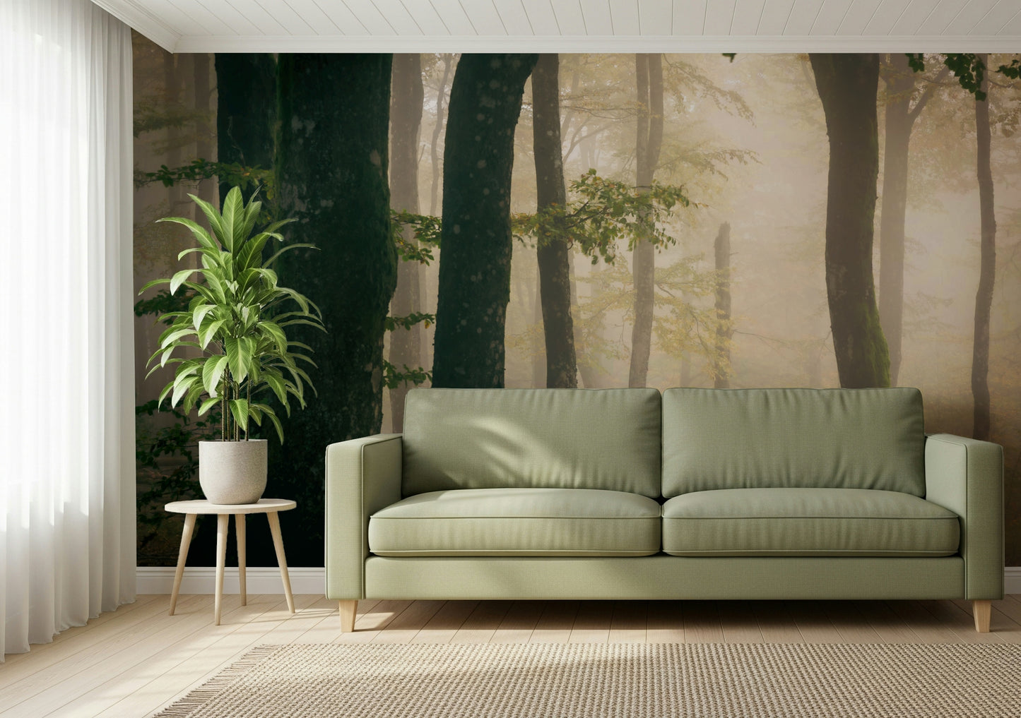 Tranquil Grove Wall Mural
