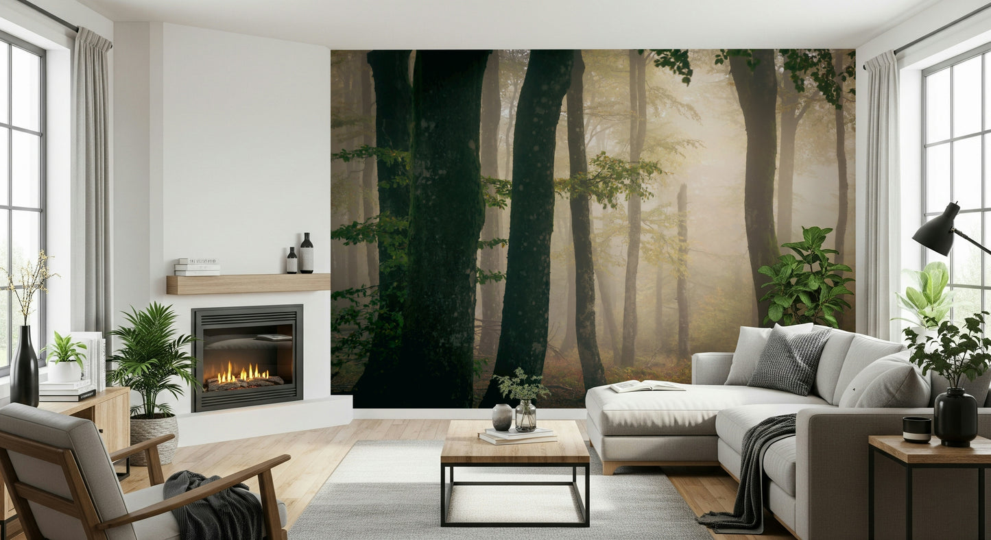 Tranquil Grove Wall Mural