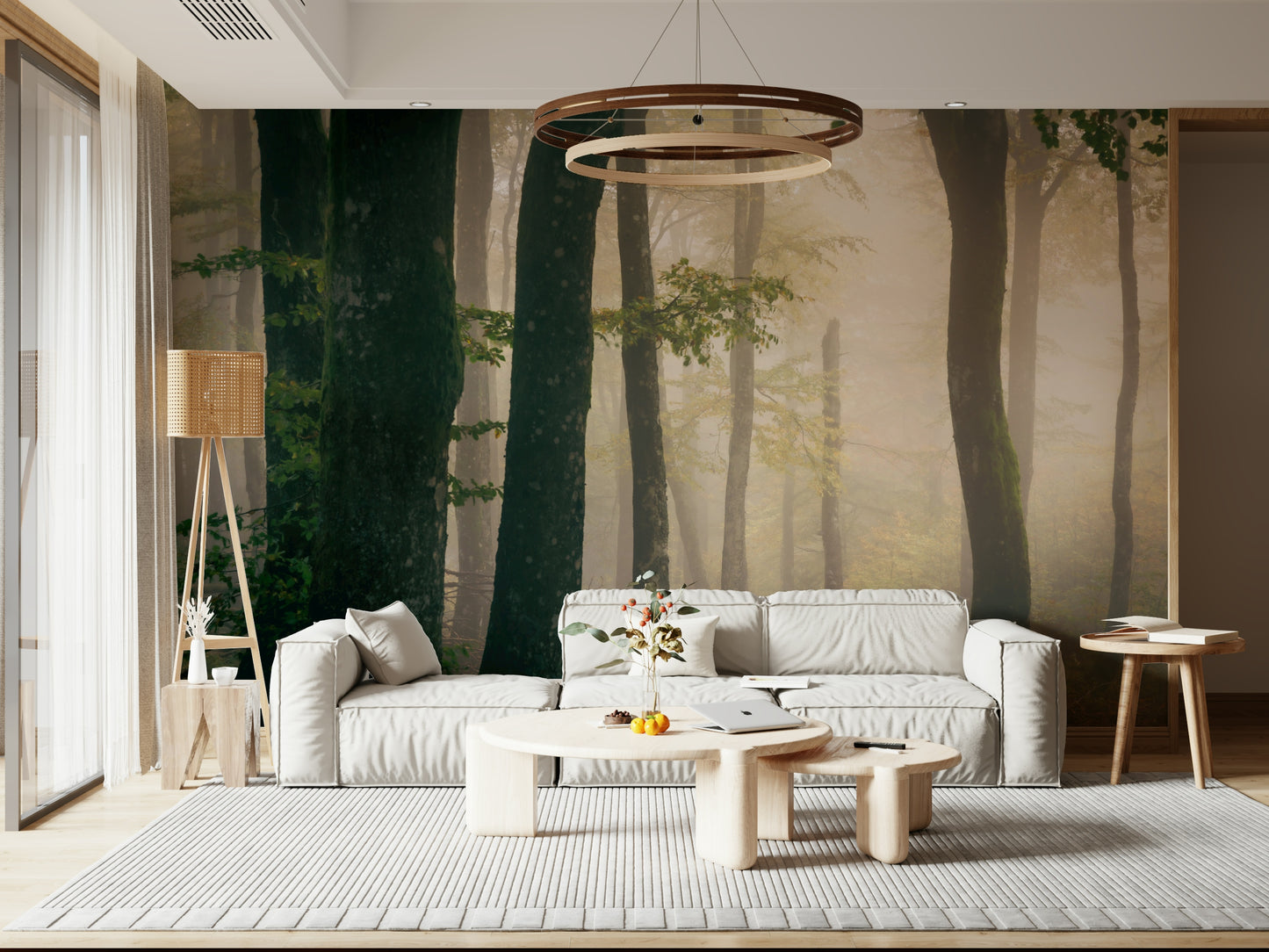 Tranquil Grove Wall Mural