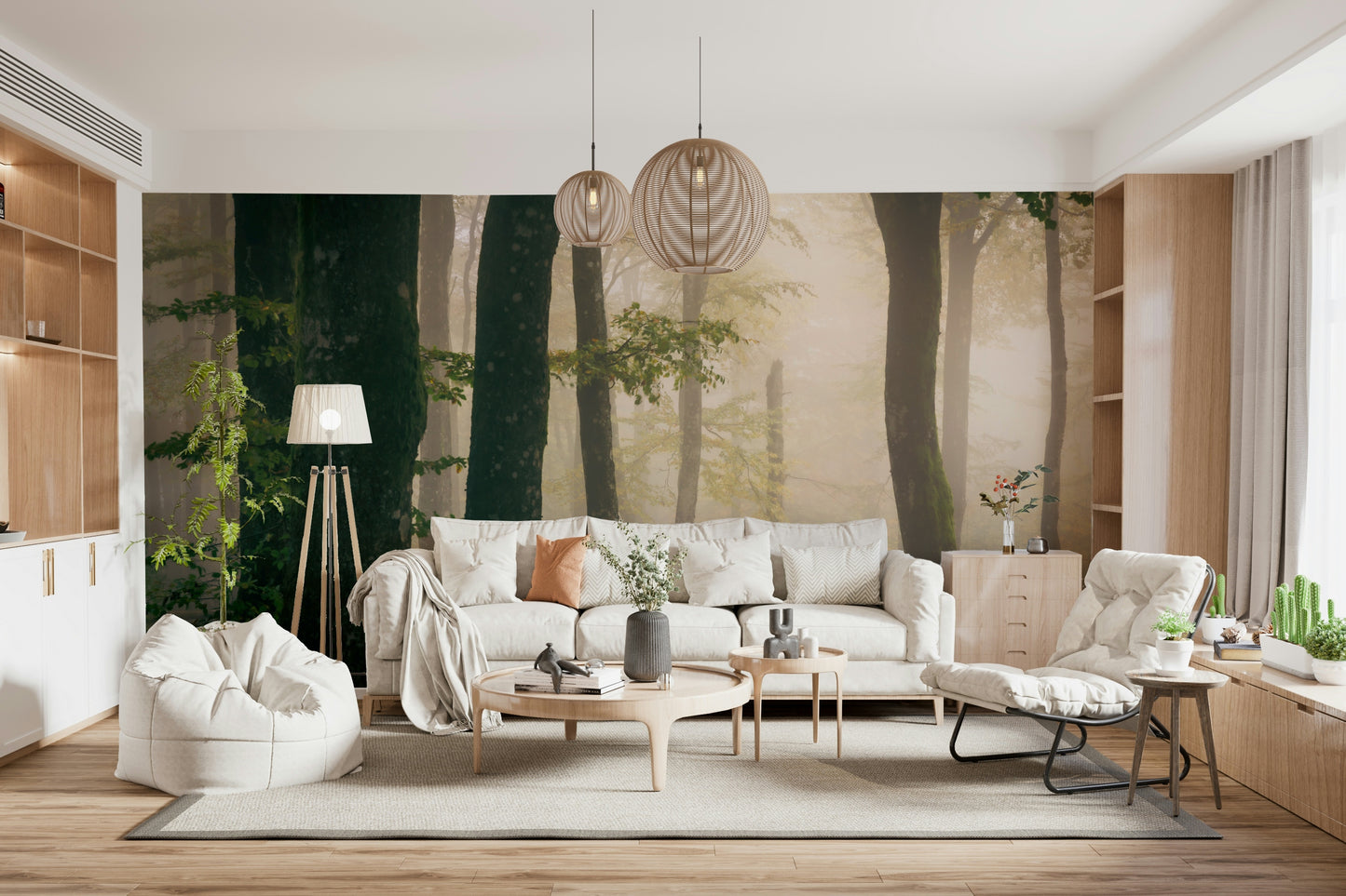Tranquil Grove Wall Mural