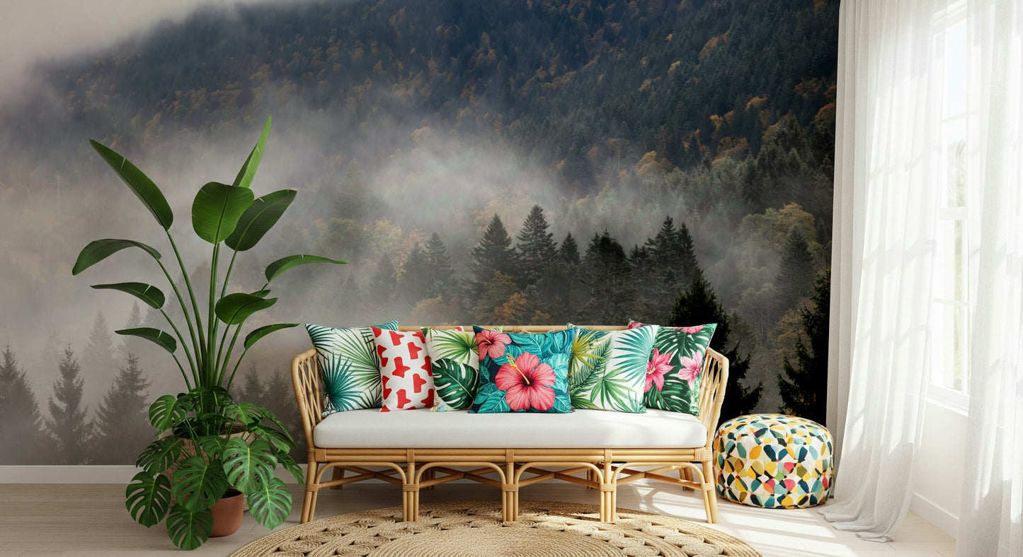 Autumn Haze Wall Mural