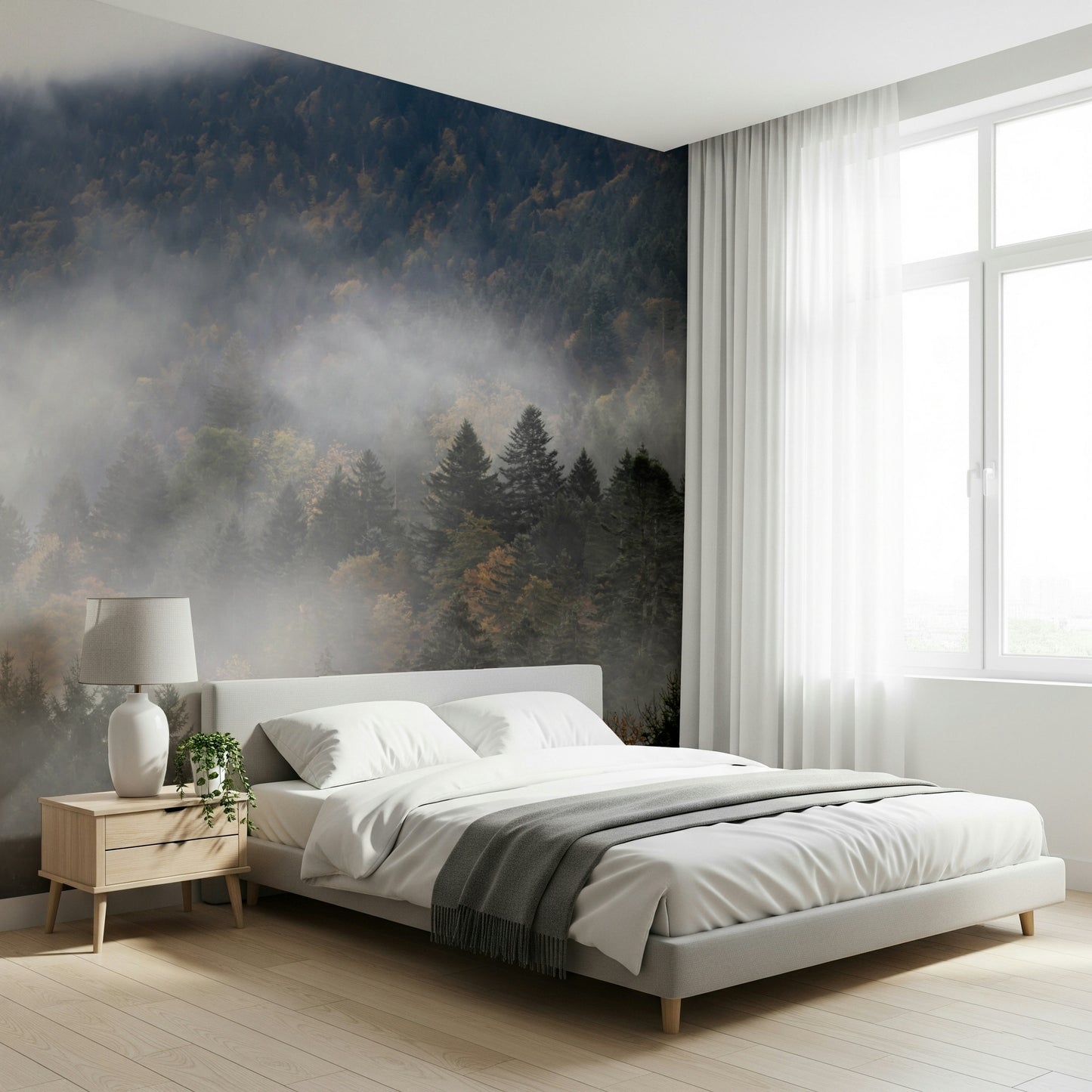 Autumn Haze Wall Mural