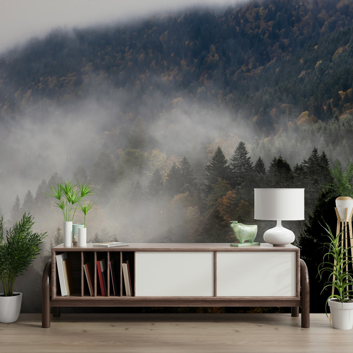 Autumn Haze Wall Mural