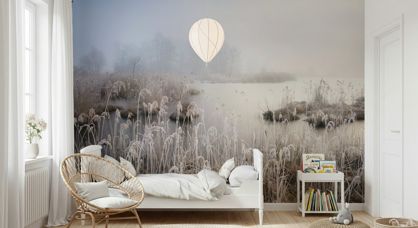 Frosted Dawn Wall Mural