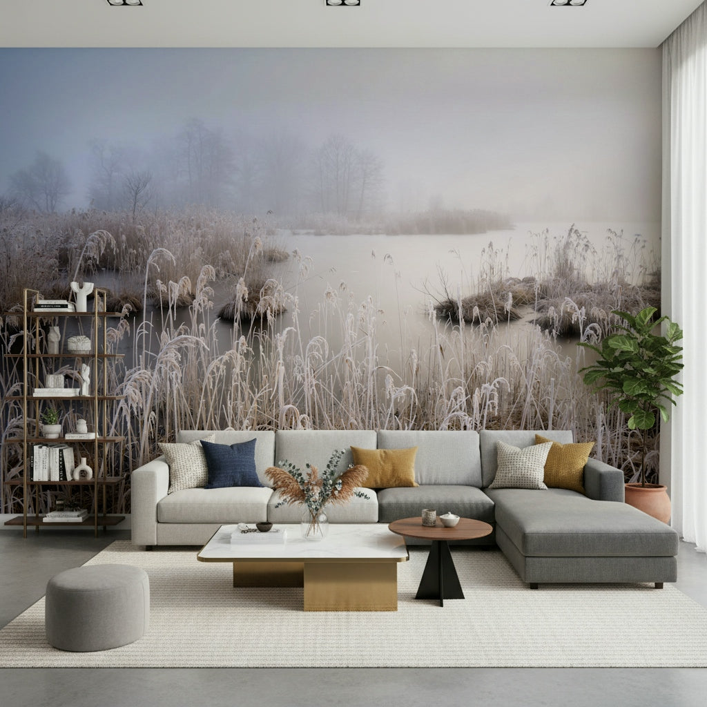 Frosted Dawn Wall Mural