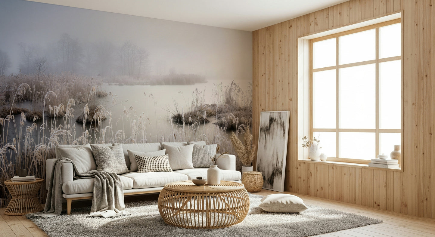 Frosted Dawn Wall Mural