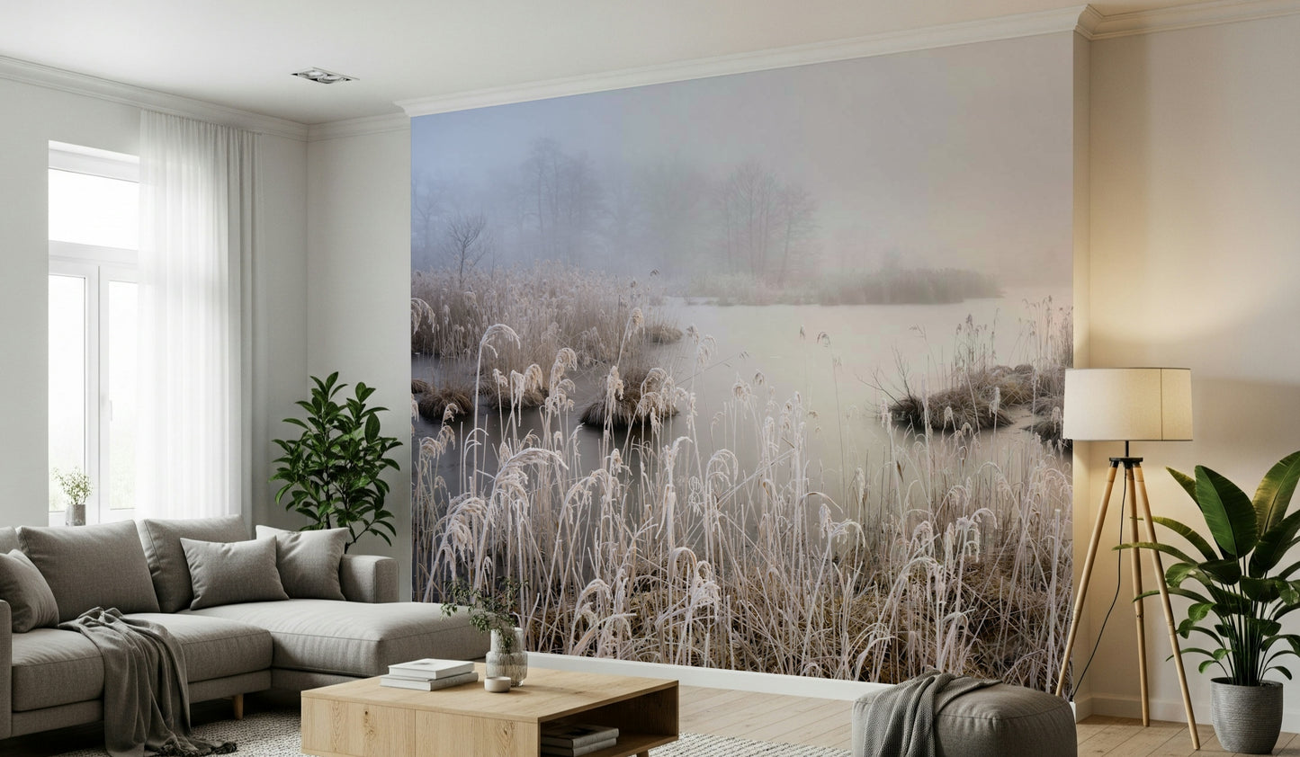 Frosted Dawn Wall Mural