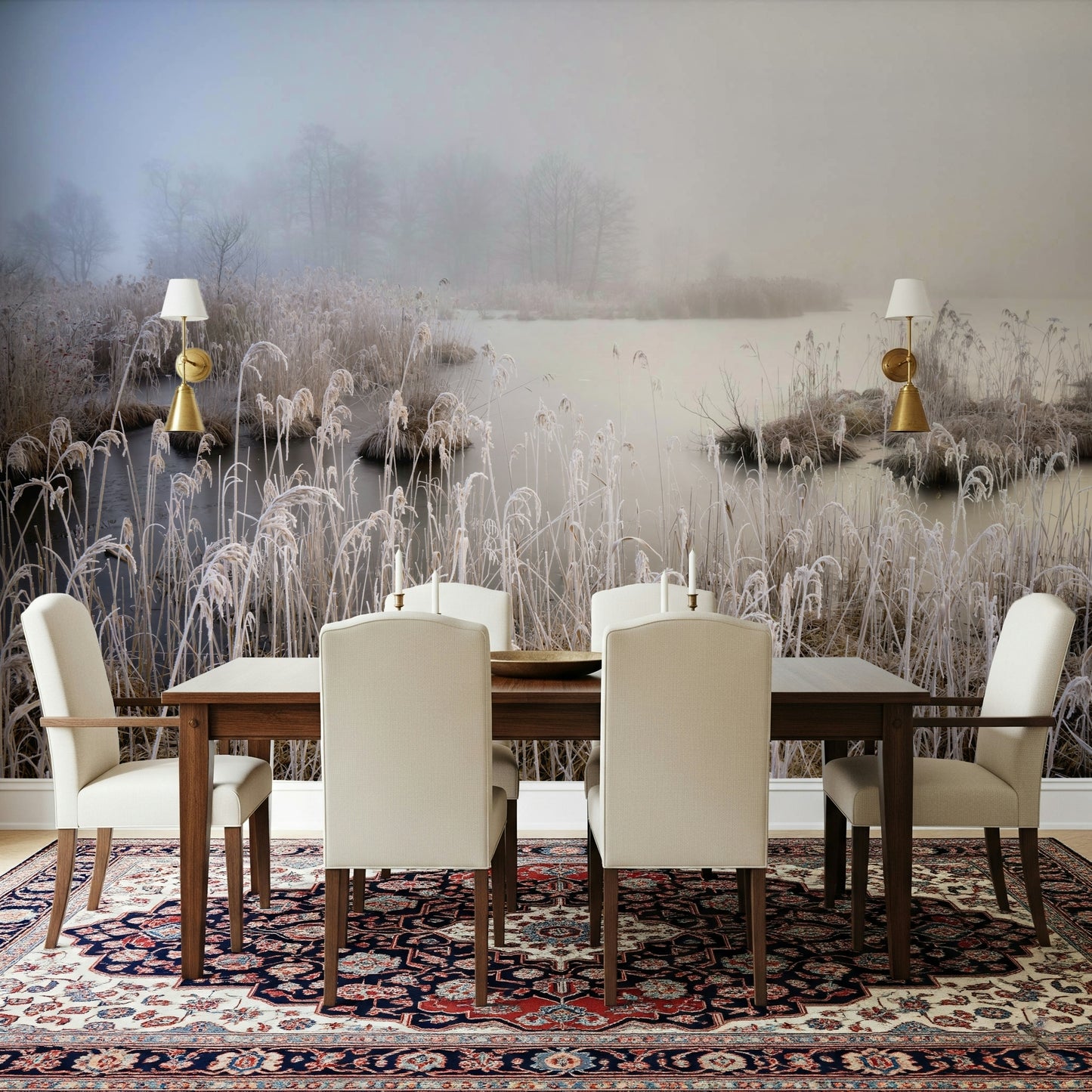 Frosted Dawn Wall Mural