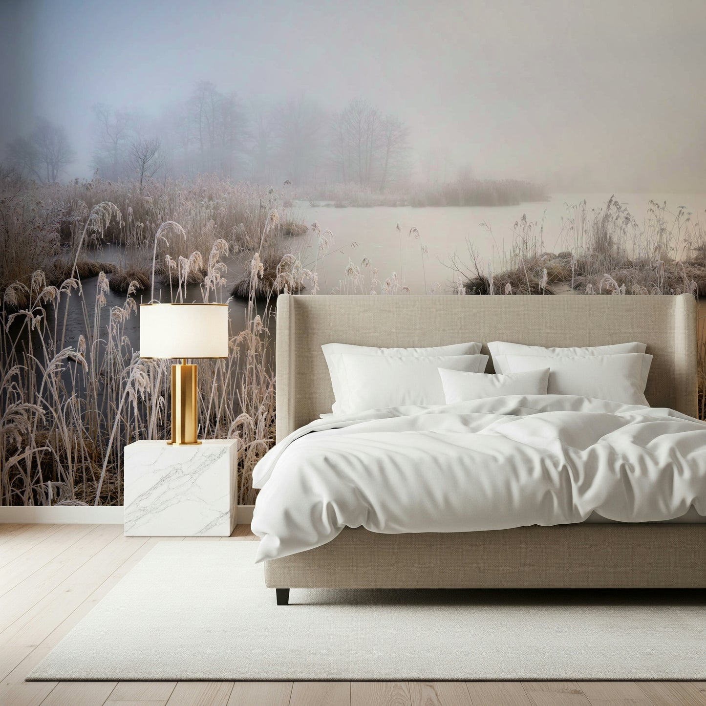 Frosted Dawn Wall Mural