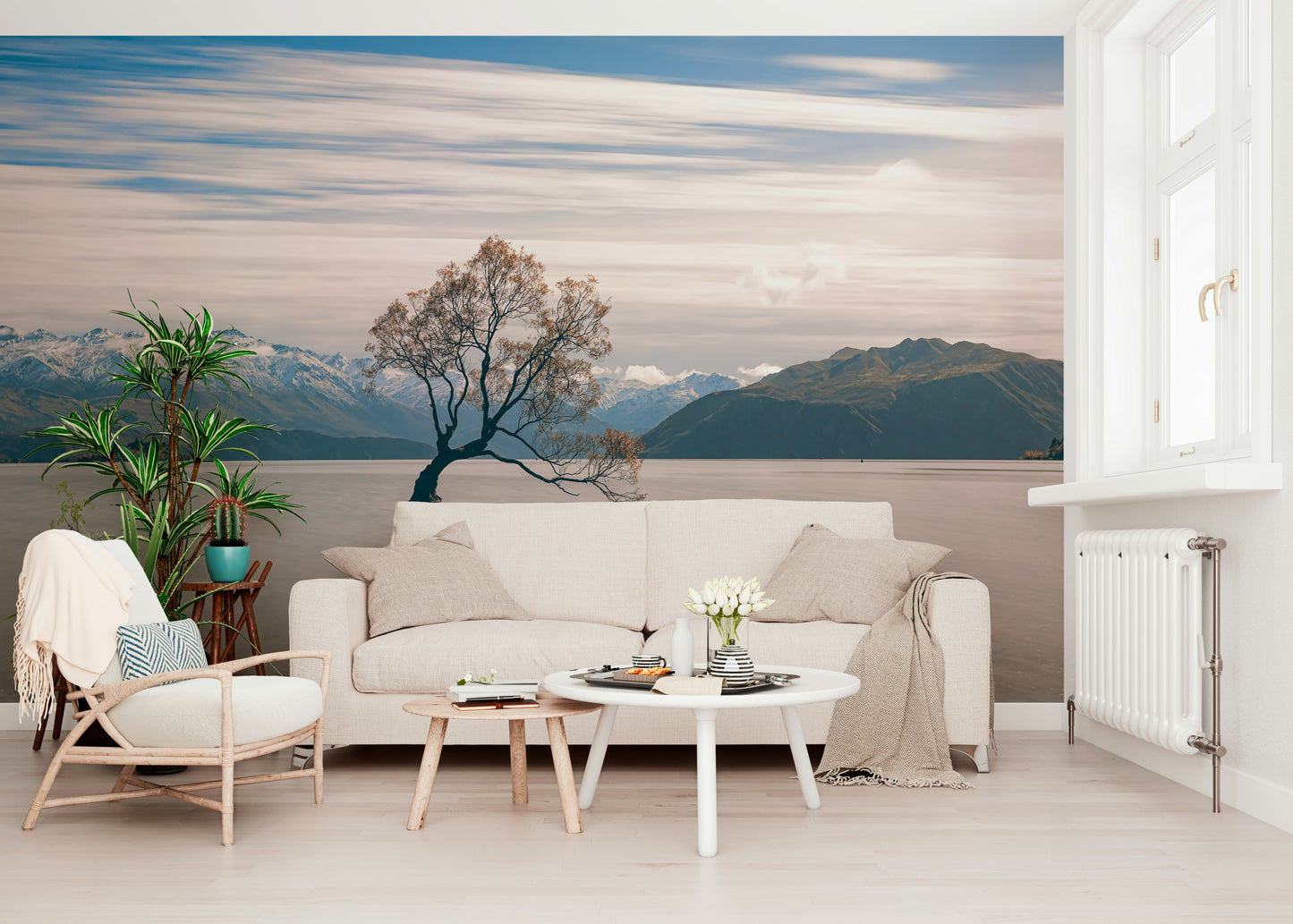 Lake Wanaka Tree Serenity Wall Mural