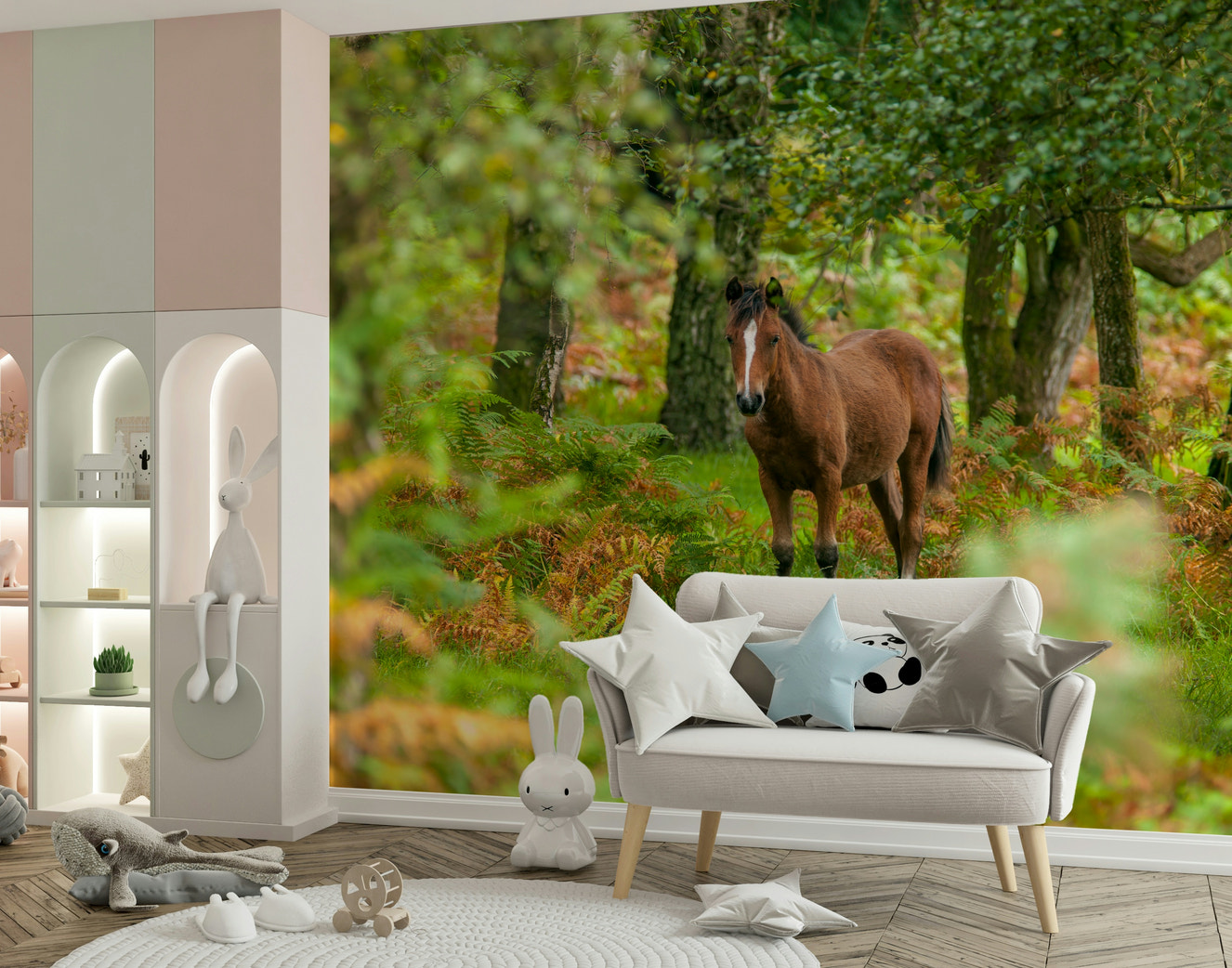 New Forest Nomad Wall Mural