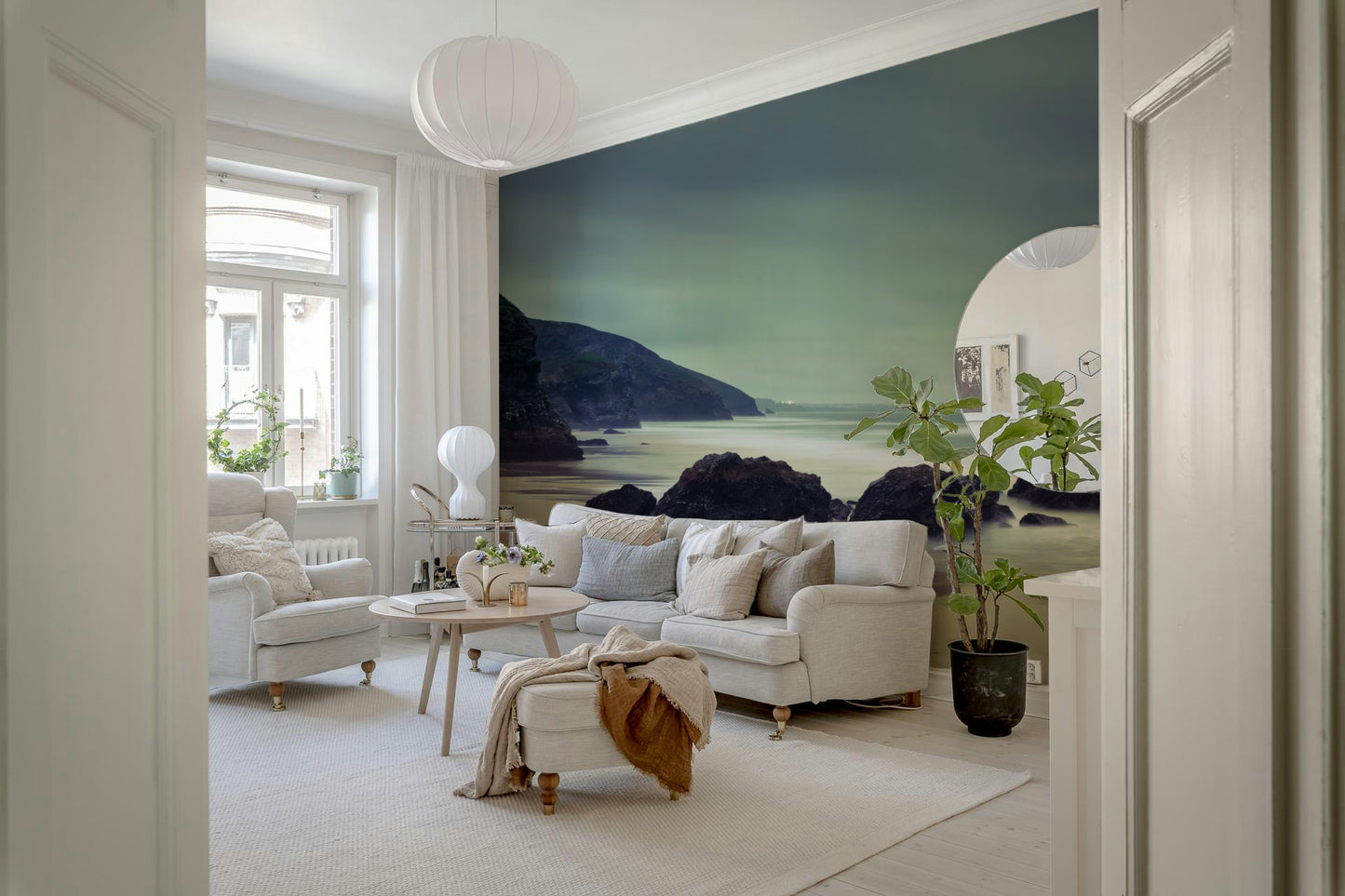 Bedruthan Steps Beach Wall Mural