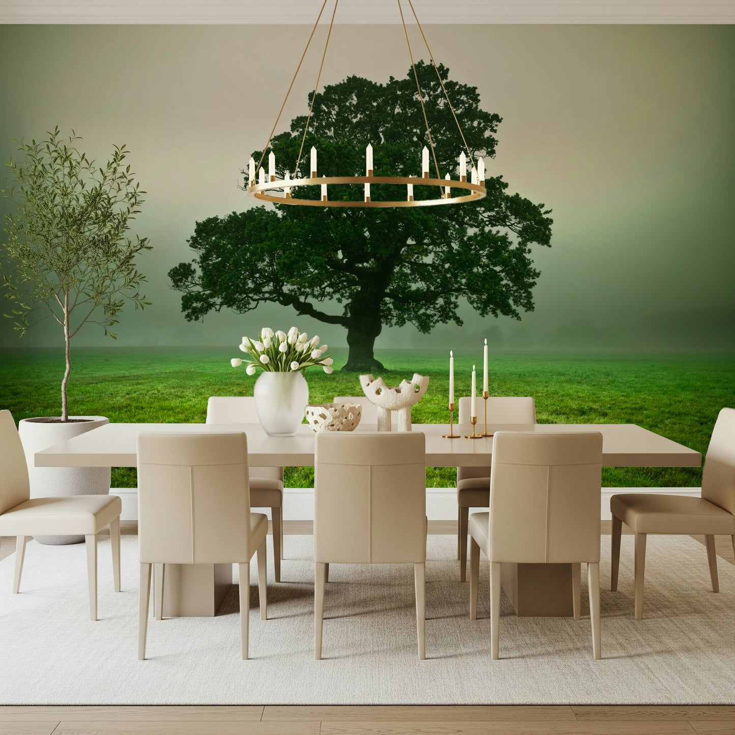 Ethereal Presence Wall Mural