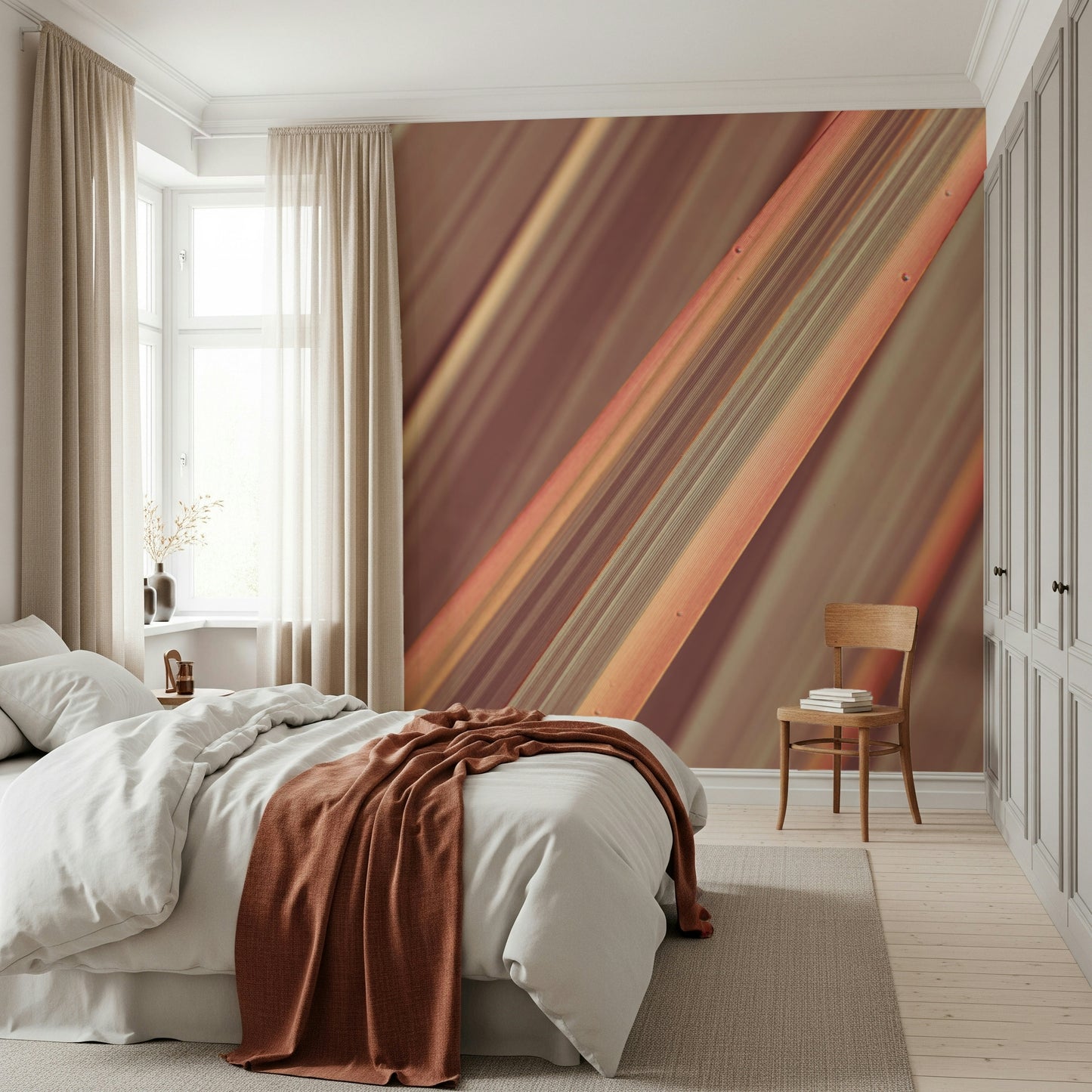 Terra Lines Wall Mural