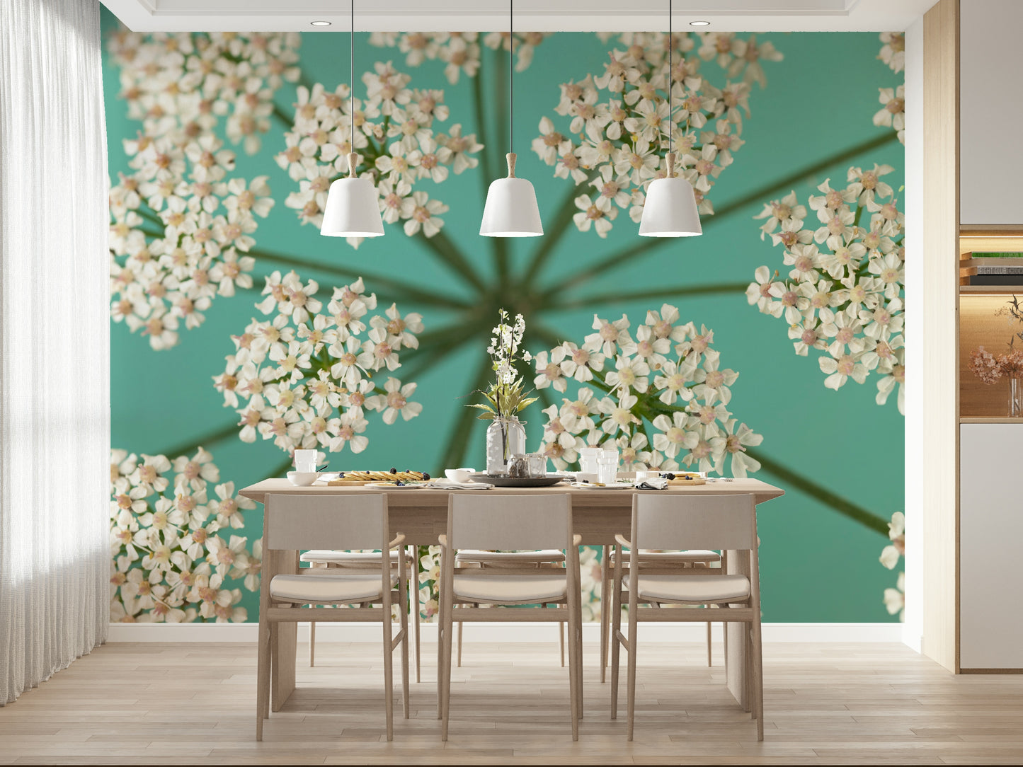 Delicate Blooms Wall Mural