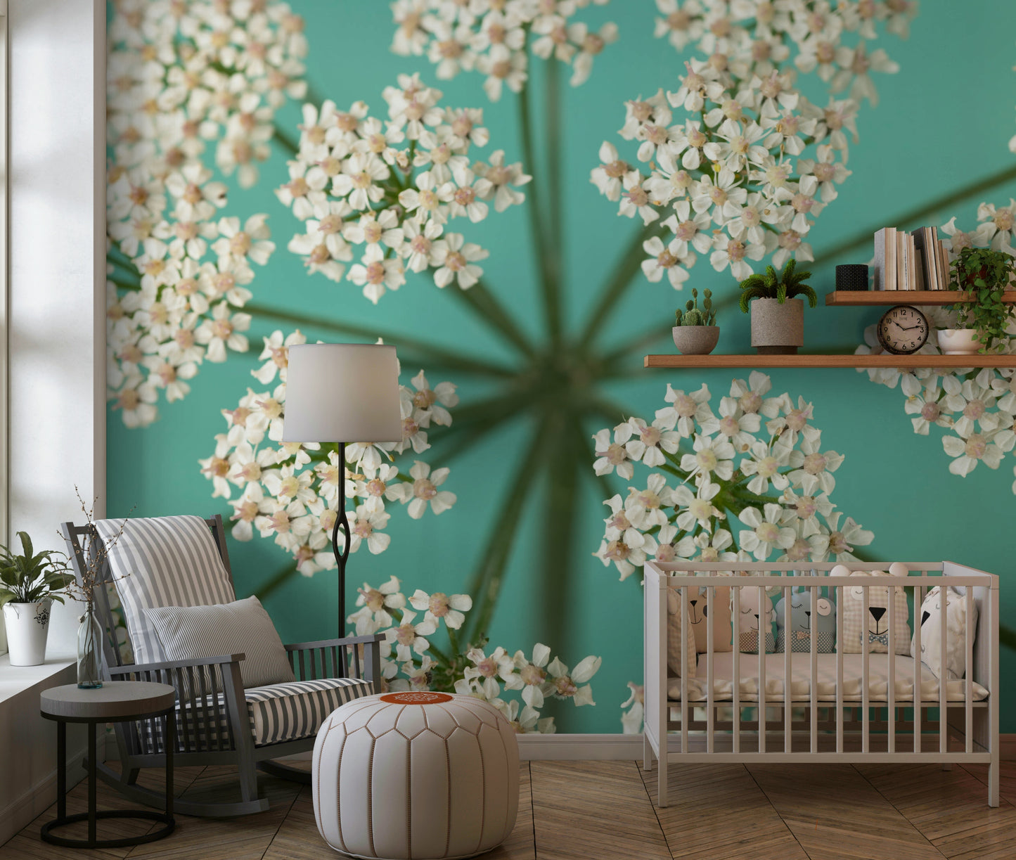 Delicate Blooms Wall Mural