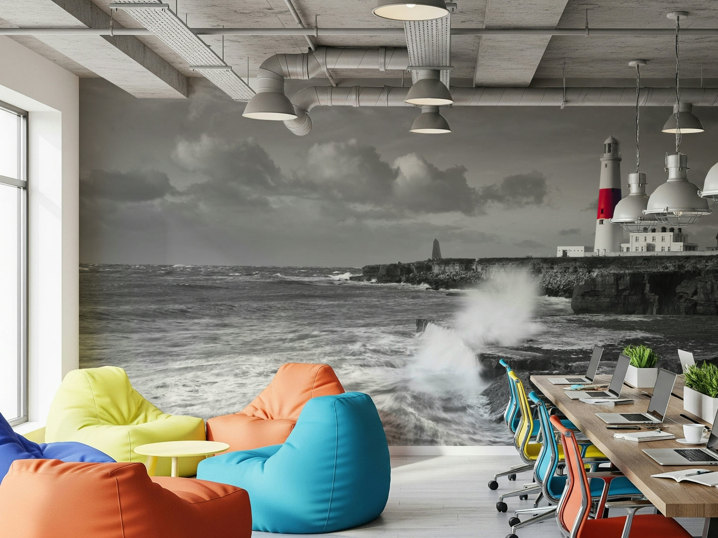 Coastal Sentinel Wall Mural