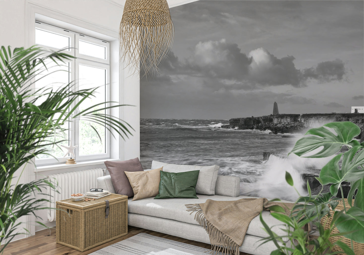 Coastal Sentinel Wall Mural