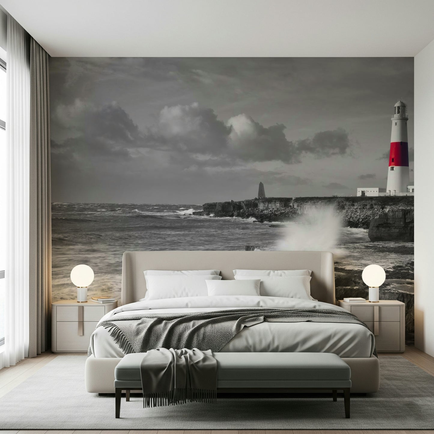 Coastal Sentinel Wall Mural
