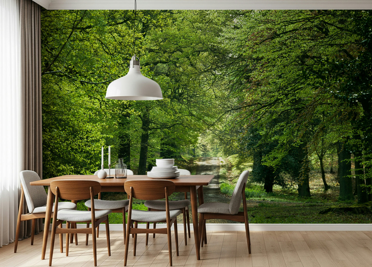 Flourishing Path Wall Mural