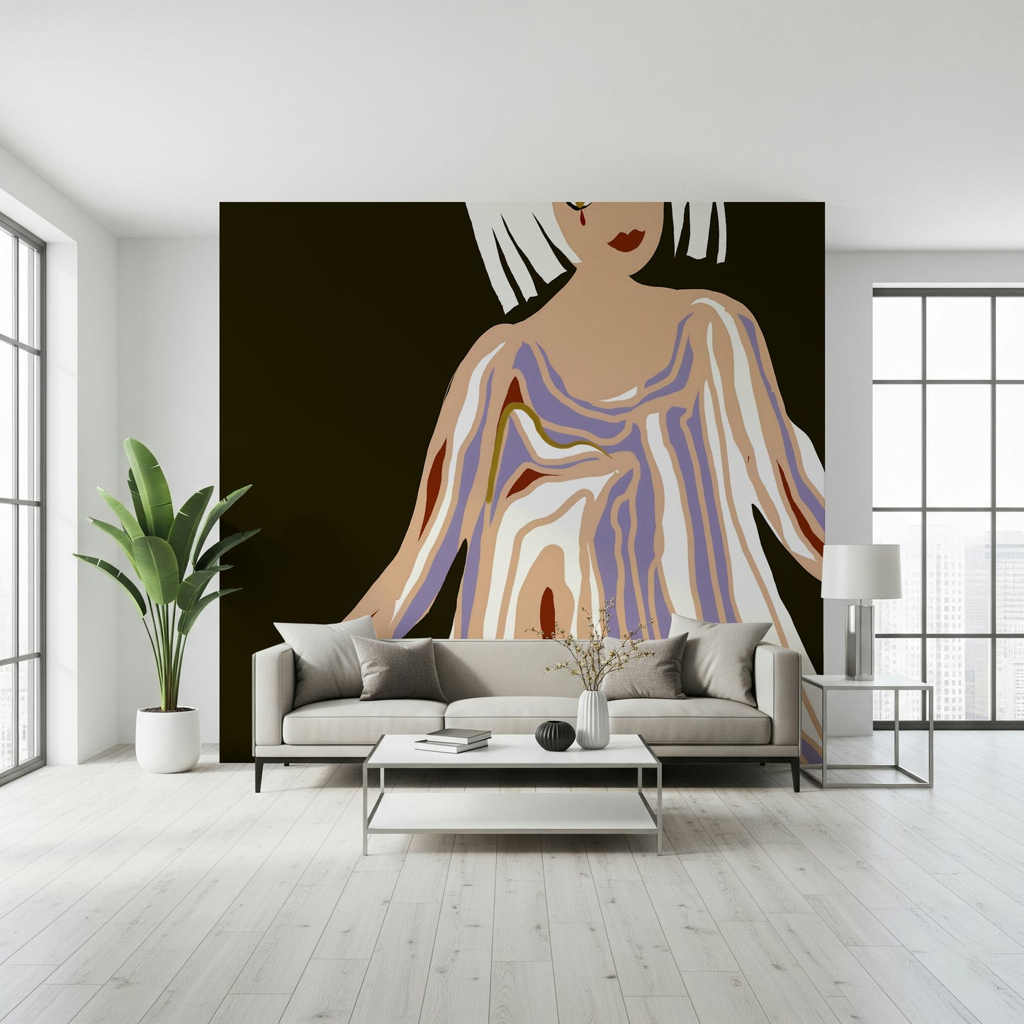 Modern Muse Wall Mural