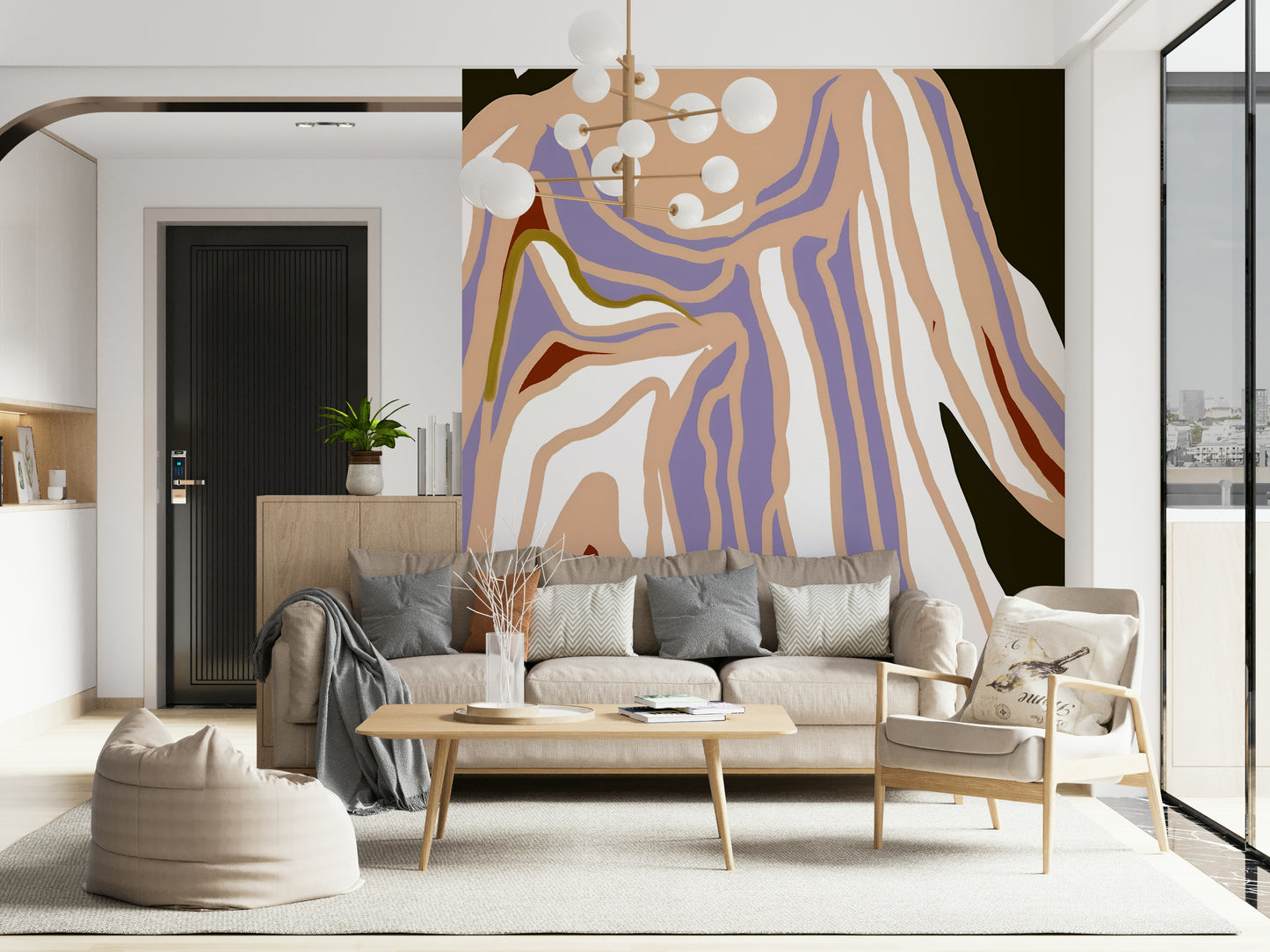 Modern Muse Wall Mural