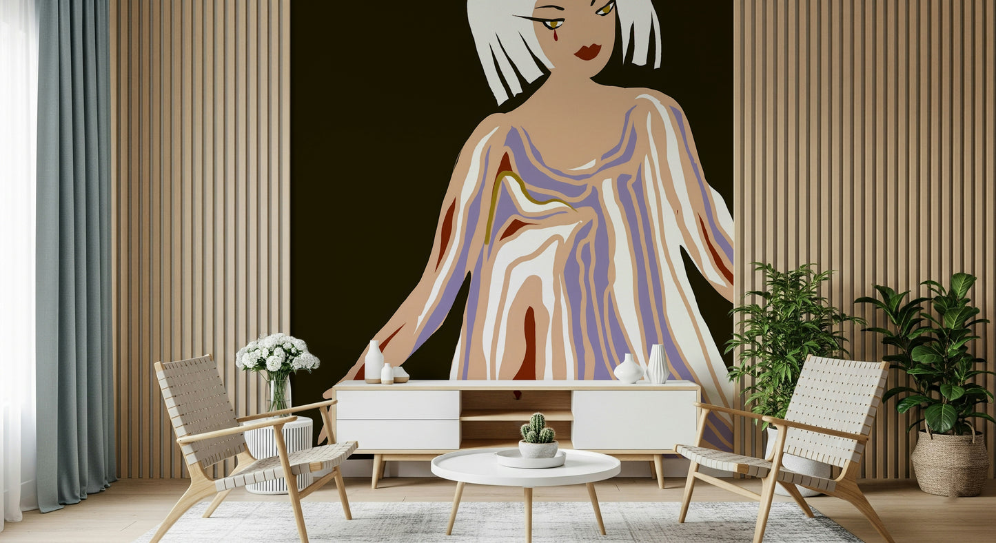 Modern Muse Wall Mural