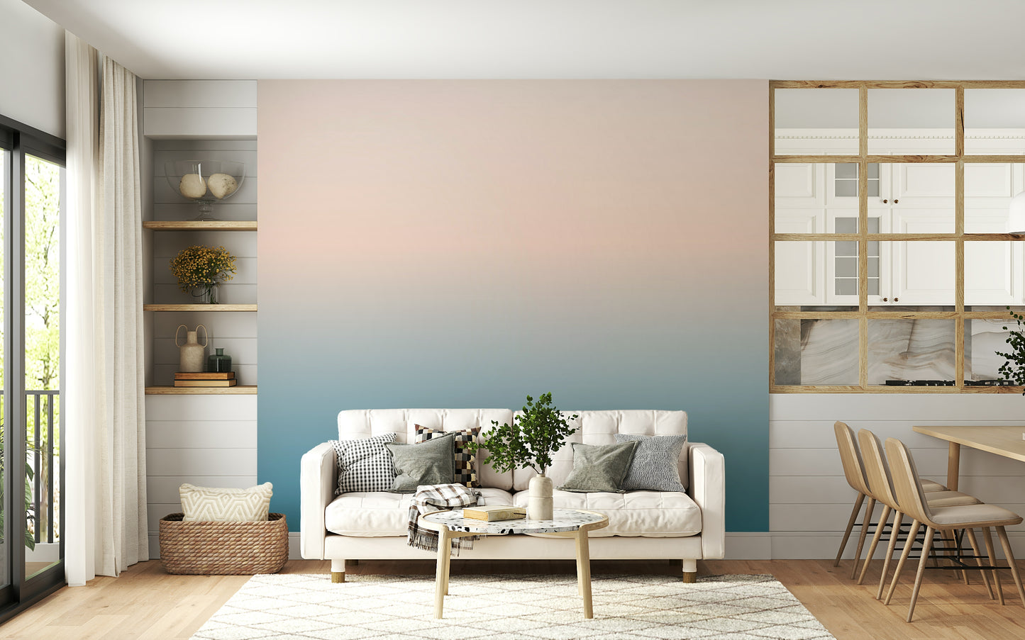 Skyline Fade Wall Mural