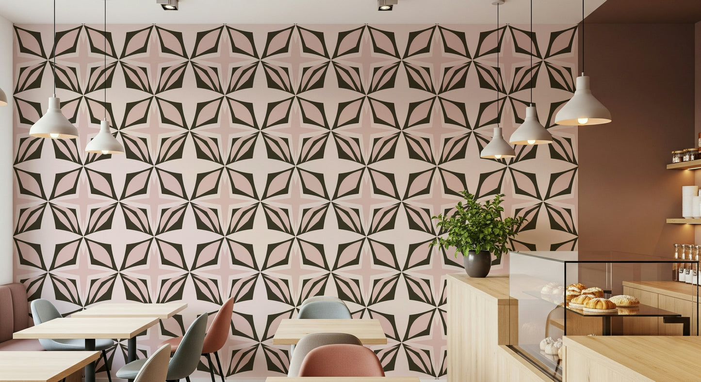 Dusty Rose Design Wallpaper⁠