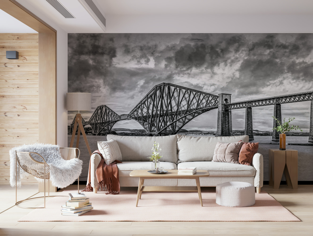 Forth Bridge Majesty Wall Mural