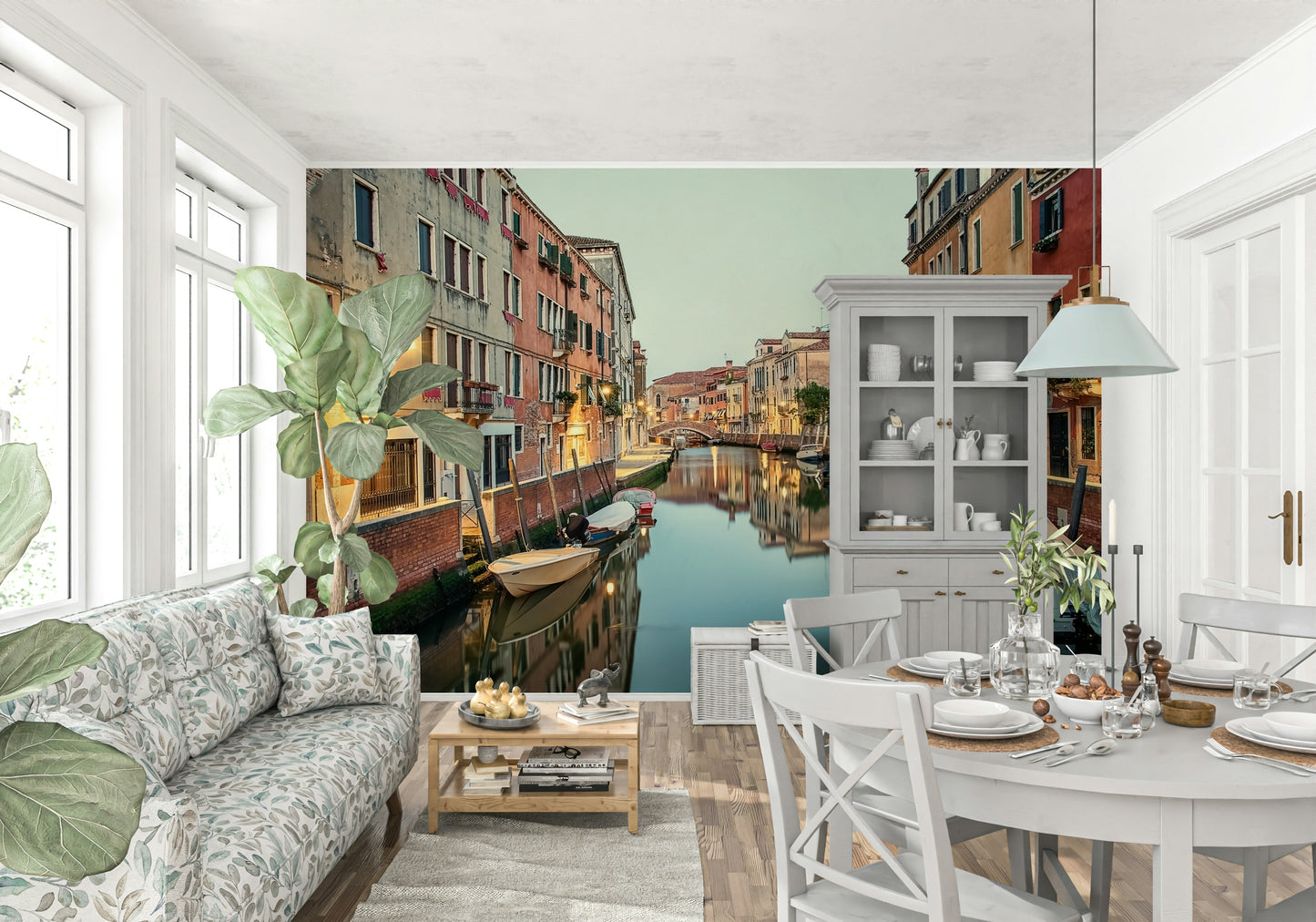 Venetian Canal Dreams Wall Mural