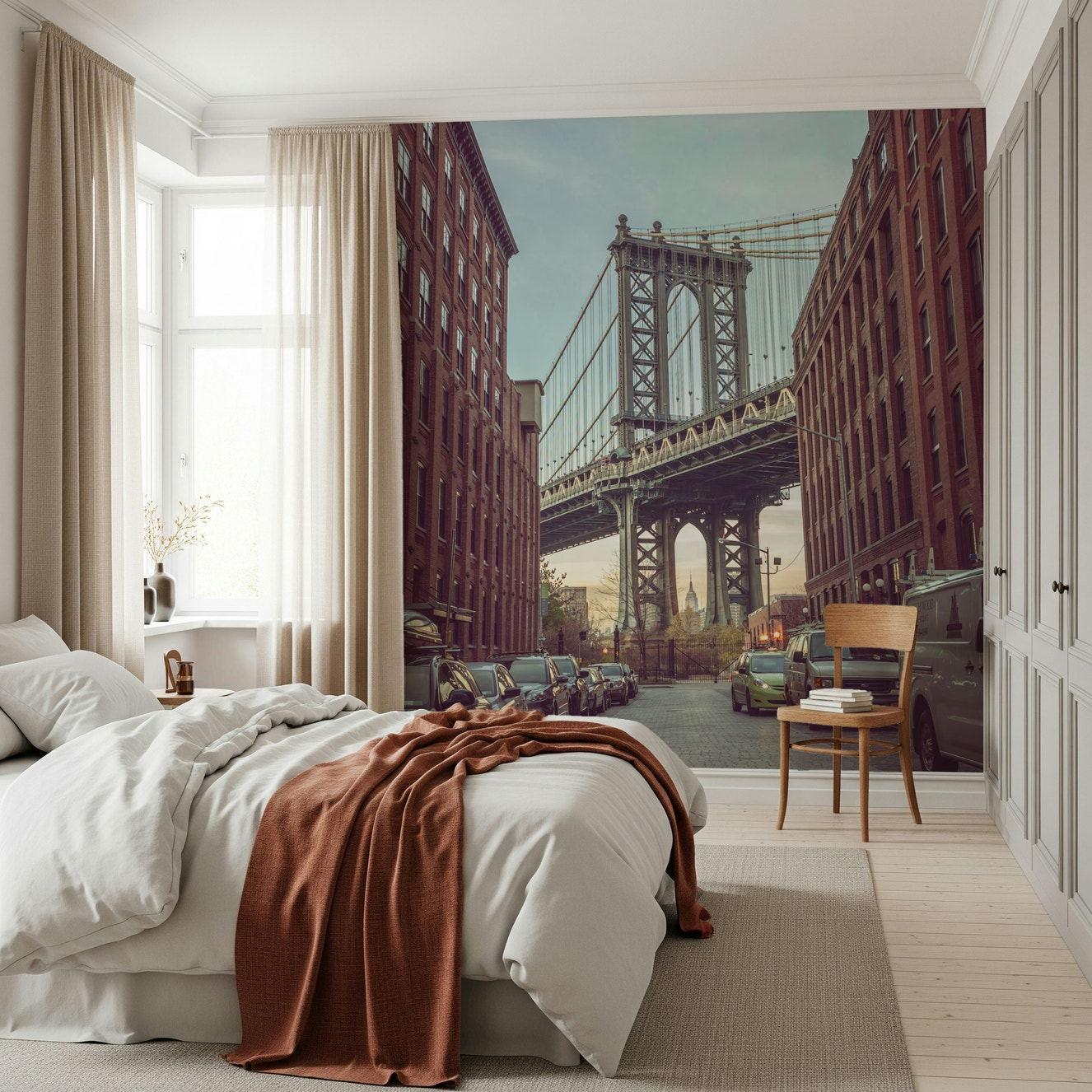 DUMBO Dawn Wall Mural