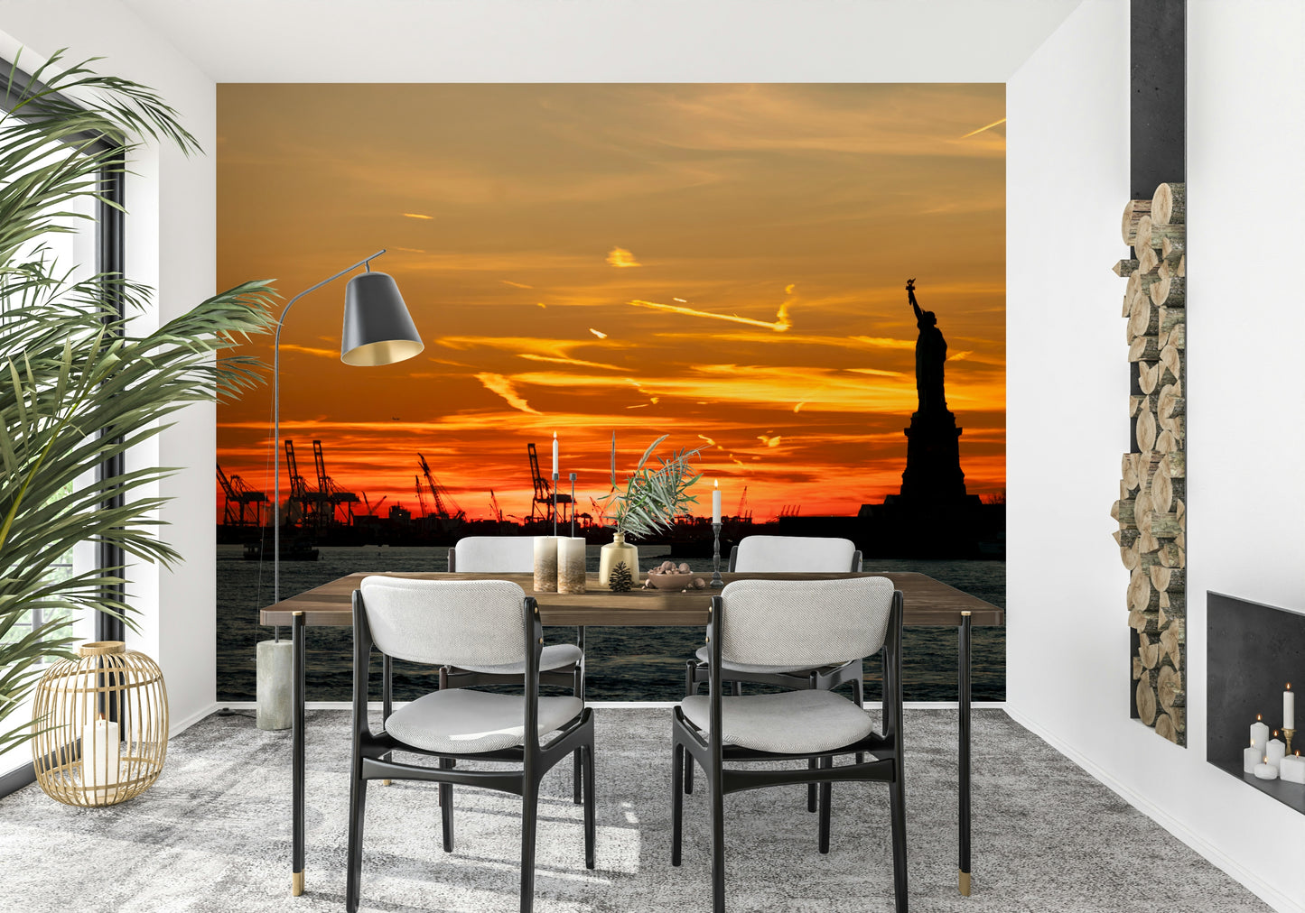 Liberty Sunset Wall Mural